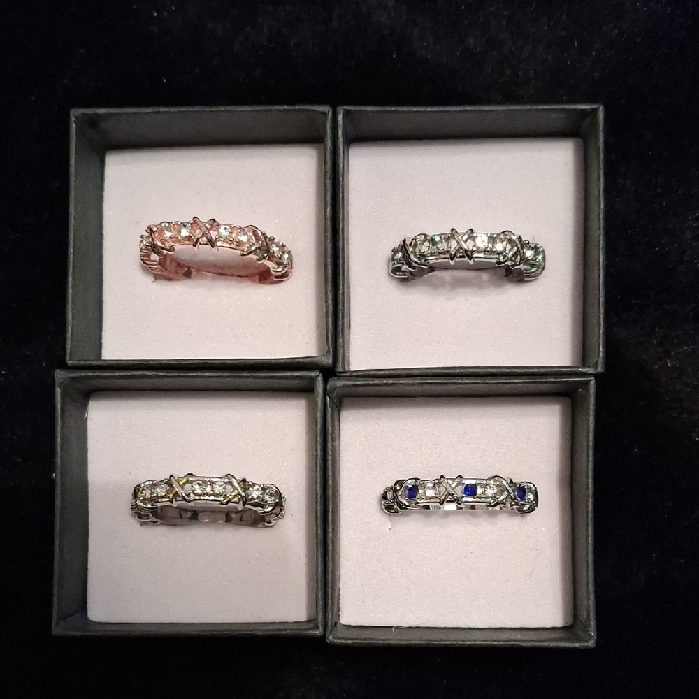Elegant Multi-Color Gemstone Rings